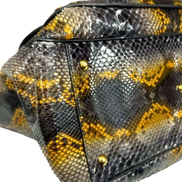 Gucci Python 1973 Medium Top Handle Satchel - Authentic - Picture 12 of 15